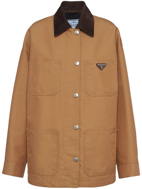 prada canvas jacket